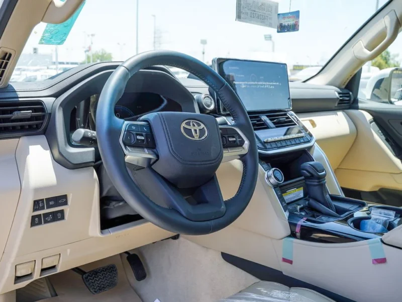 2026 Toyota Land Cruiser 6 Cylinders Petrol Engine White Beige SUV GCC Specs Automatic