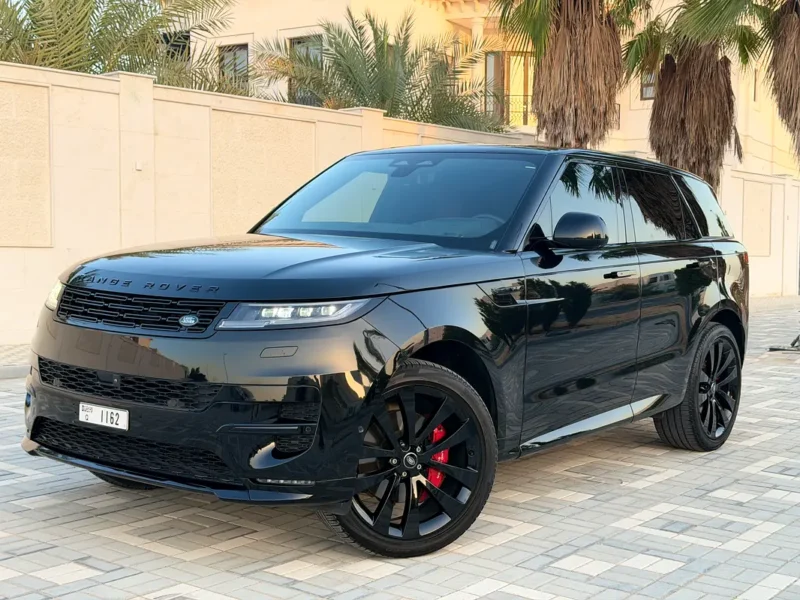 2024 Land Rover Range Rover Sport P400 Dynamic HSE 6 Cylinders Engine Black Maroon SUV