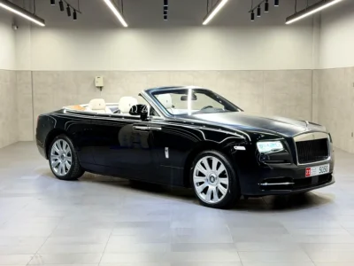 2017 Rolls-Royce Dawn Standard 12 Cylinders Petrol Engine Black White Convertible Korean Specs