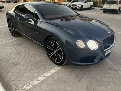 2014 Bentley Continental GT 8 Cylinders Petrol Engine Grey Tan Coupe GCC Specs