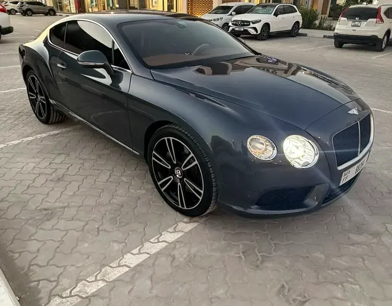 2014 Bentley Continental GT 8 Cylinders Petrol Engine Grey Tan Coupe GCC Specs