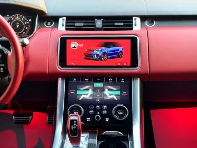 2019 Land Rover Range Rover Sport SVR 8 Cylinders Petrol Engine White Red SUV Automatic