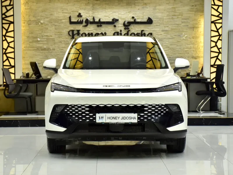 2024 BAIC X55 Premium 4 Cylinders Petrol Engine White Grey SUV GCC Specs Automatic