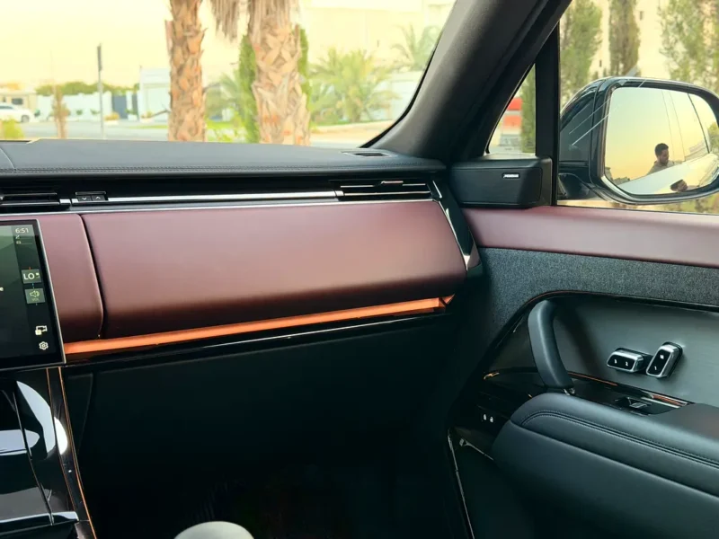 2024 Land Rover Range Rover Sport P400 Dynamic HSE 6 Cylinders Engine Black Maroon SUV