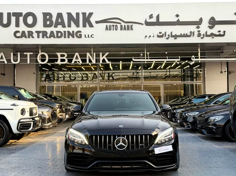 2020 Mercedes-Benz C-Class C63 AMG 8 Cylinders Petrol Engine Black Red Sedan Automatic