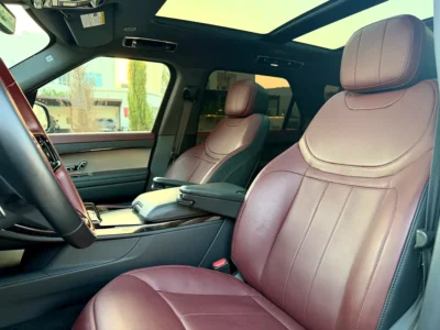 2024 Land Rover Range Rover Sport P400 Dynamic HSE 6 Cylinders Engine Black Maroon SUV