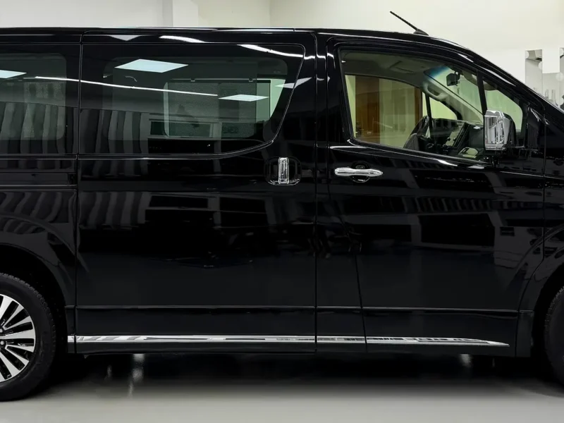 2022 Toyota Granvia Premium 6 Cylinders Petrol Engine Black Van GCC Specs Perfect Condition