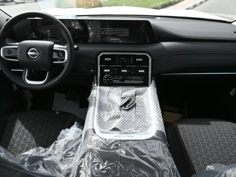 2026 NISSAN PATROL T1 3.5L V6 Twin-Turbocharged Petrol Engine White Black SUV