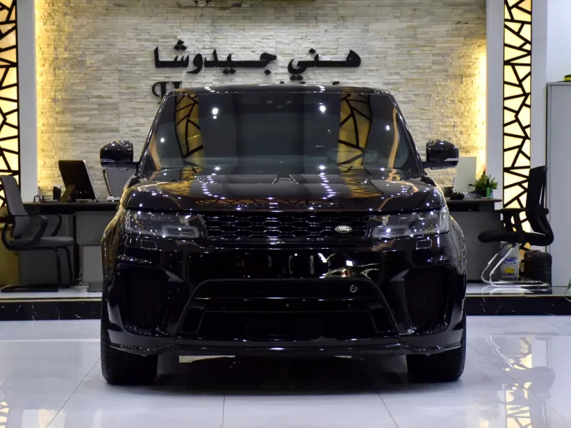 2020 Land Rover Range Rover Sport SVR 8 Cylinders Petrol Engine Purple Red SUV