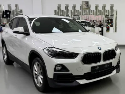 2020 BMW X2 sDrive20i 4 Cylinders Petrol Engine White Black SUV GCC Specs Perfect Condition