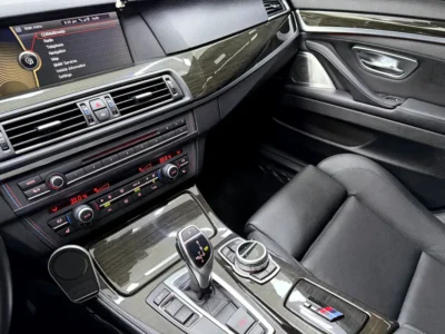 2012 BMW 5-Series 550i Exclusive 8 Cylinders Petrol Engine Silver Black Sed M Kit Perfect Condition