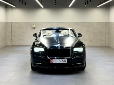 2017 Rolls-Royce Dawn Standard 12 Cylinders Petrol Engine Black White Convertible Korean Specs
