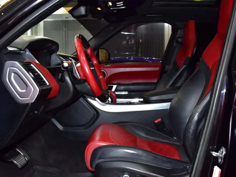 2020 Land Rover Range Rover Sport SVR 8 Cylinders Petrol Engine Purple Red SUV