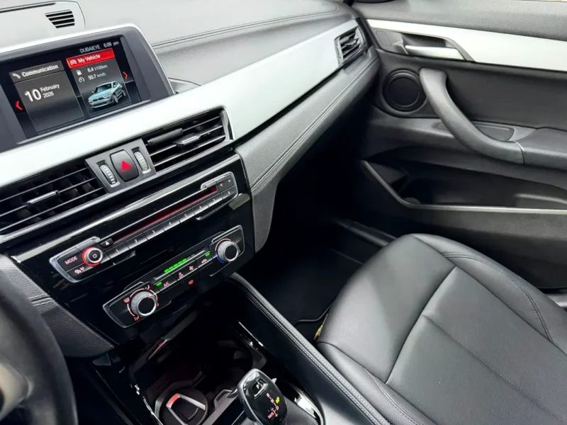 2020 BMW X2 sDrive20i 4 Cylinders Petrol Engine White Black SUV GCC Specs Perfect Condition