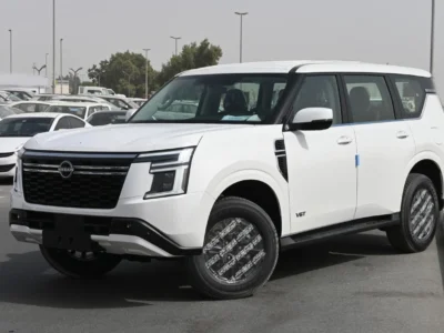 2026 NISSAN PATROL T1 3.5L V6 Twin-Turbocharged Petrol Engine White Black SUV
