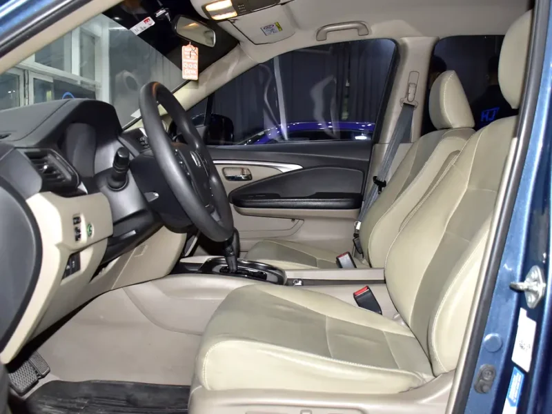 2016 Honda Pilot EX 6 Cylinders Petrol Engine Blue Beige SUV GCC Specs Automatic