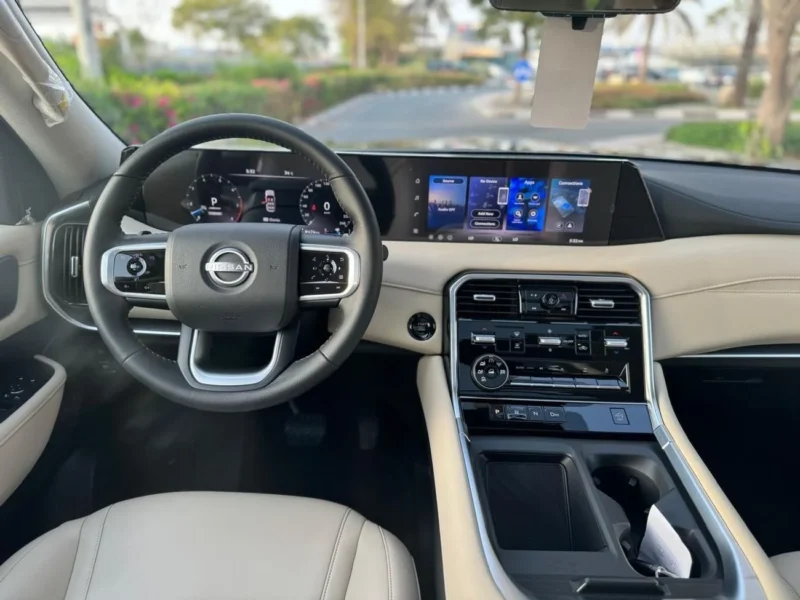 2026 Nissan Patrol SE T2 3.8-liter V6 Petrol Engine Silver Beige SUV GCC Automatic