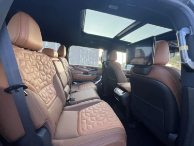 2026 Nissan Patrol LE PLATINUM 3.5-liter V6 Twin Turbo Black Tan SUV GCC Specs