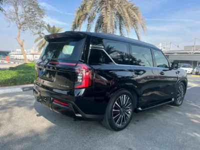 2026 Nissan Patrol LE PLATINUM 3.5-liter V6 Twin Turbo Black Tan SUV GCC Specs