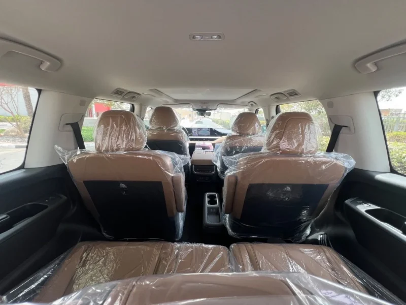 2025 Infiniti QX80 Sensory Captain Chairs 7 5.6L 6 Cylinders Petrol Engine Grey Tan SUV GCC