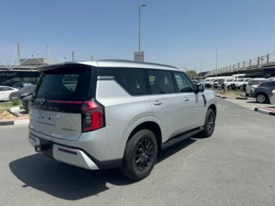2026 Nissan Patrol SE TITANUM 3.8-liter V6 Petrol Engine Silver Black SUV GCC Automatic