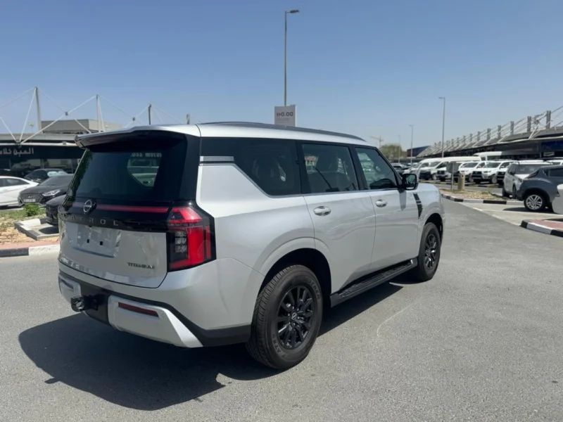 2026 Nissan Patrol SE TITANUM 3.8-liter V6 Petrol Engine Silver Black SUV GCC Automatic