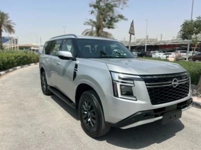2026 Nissan Patrol SE T2 3.8-liter V6 Petrol Engine Silver Beige SUV GCC Automatic
