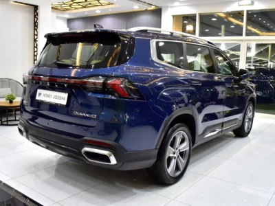 2025 Geely Okvango GF 4 Cylinders Petrol Engine Blue Beige SUV GCC Specs Automatic