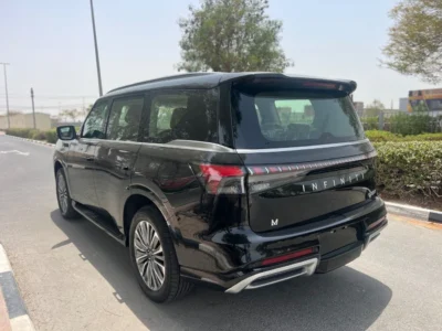 2025 Infiniti QX80 Sensory Captain Chairs 7 5.6L 6 Cylinders Petrol Engine Grey Tan SUV GCC