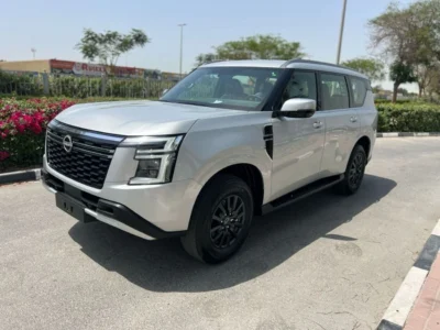 2026 Nissan Patrol SE T2 3.8-liter V6 Petrol Engine Silver Beige SUV GCC Automatic