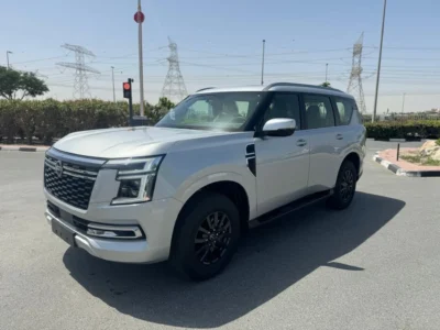 2026 Nissan Patrol SE TITANUM 3.8-liter V6 Petrol Engine Silver Black SUV GCC Automatic