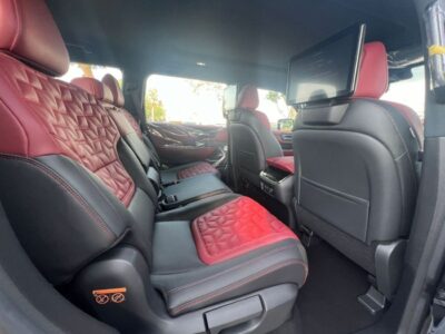 2026 Nissan Patrol LE PLATINUM 3.5-liter V6 Twin Turbo Black Red SUV GCC Specs