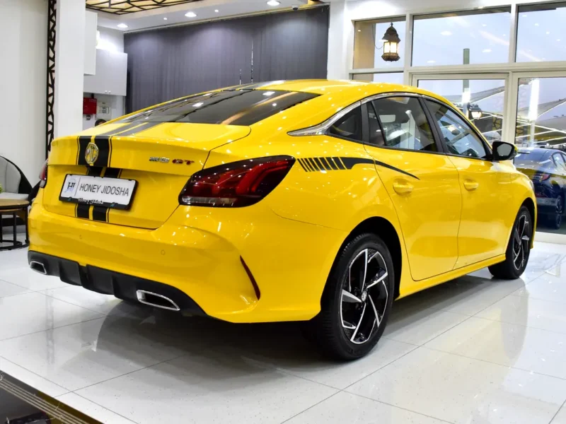 2023 MG GT Luxury 4 Cylinders Petrol Engine Yellow Black Sedan GCC Specs Automatic