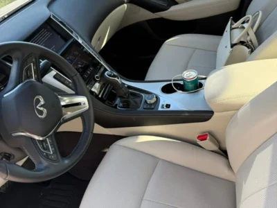 2024 Infiniti Q50 LUXE 3.0 Litres 6 Cylinders Petrol Engine White Beige Sedan GCC Specs