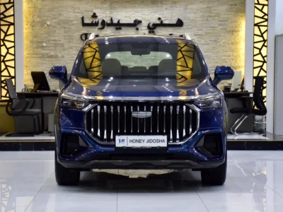 2025 Geely Okvango GF 4 Cylinders Petrol Engine Blue Beige SUV GCC Specs Automatic