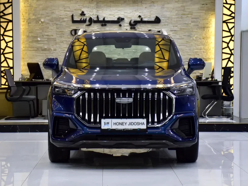 2025 Geely Okvango GF 4 Cylinders Petrol Engine Blue Beige SUV GCC Specs Automatic