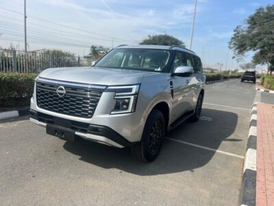 2026 Nissan Patrol LE T2 5.6-liter V8 Petrol Engine Silver Beige SUV GCC Specs Automatic