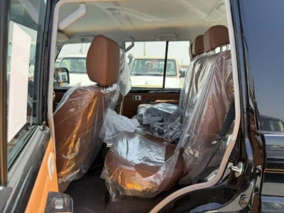 2026 Toyota Land Cruiser 76 2.8-liter 4 Cylinder Diesel Black Tan SUV GCC Specs Automatic