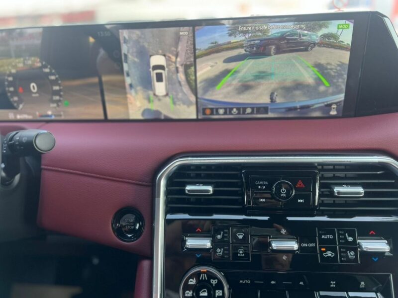 2026 Nissan Patrol LE PLATINUM 3.5-liter V6 Twin Turbo Black Red SUV GCC Specs