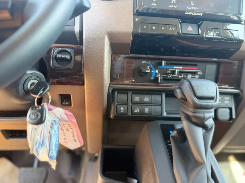2026 Toyota Land Cruiser 76 2.8-liter 4 Cylinder Diesel White Tan SUV GCC Specs Automatic