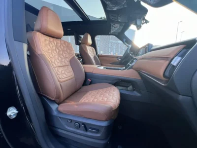 2026 Nissan Patrol LE PLATINUM 3.5-liter V6 Twin Turbo Black Tan SUV GCC Specs