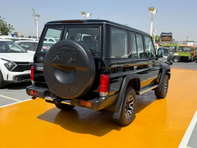 2026 Toyota Land Cruiser 76 2.8-liter 4 Cylinder Diesel Black Tan SUV GCC Specs Automatic