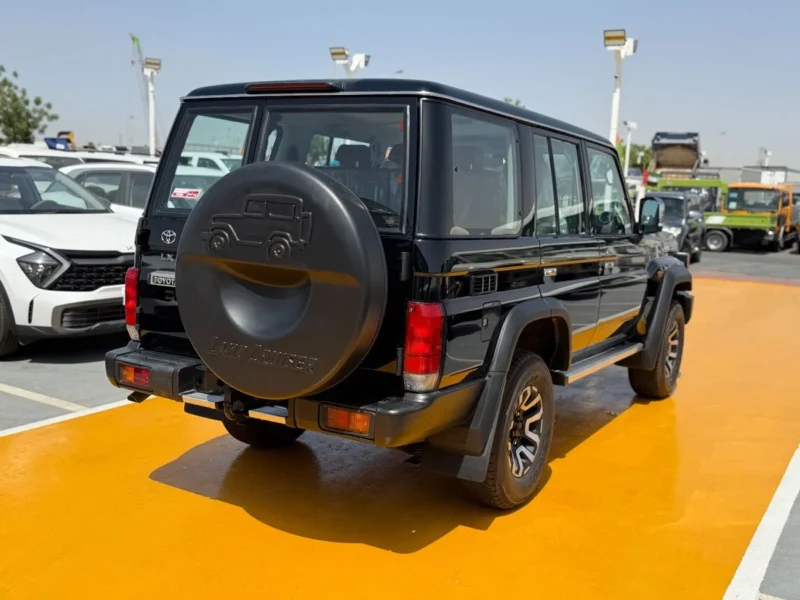 2026 Toyota Land Cruiser 76 2.8-liter 4 Cylinder Diesel Black Tan SUV GCC Specs Automatic