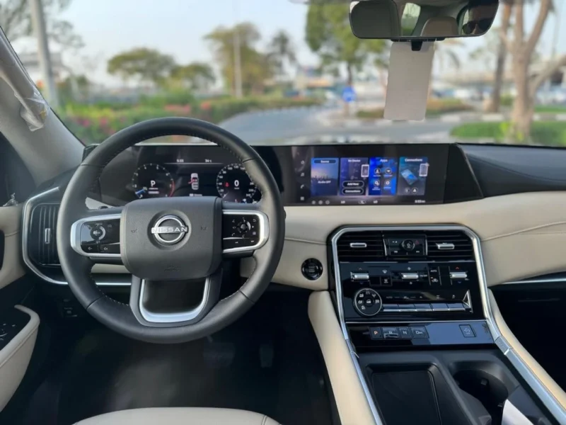 2026 Nissan Patrol SE T2 3.8-liter V6 Petrol Engine Silver Beige SUV GCC Automatic