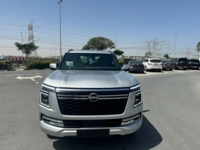 2026 Nissan Patrol SE TITANUM 3.8-liter V6 Petrol Engine Silver Black SUV GCC Automatic