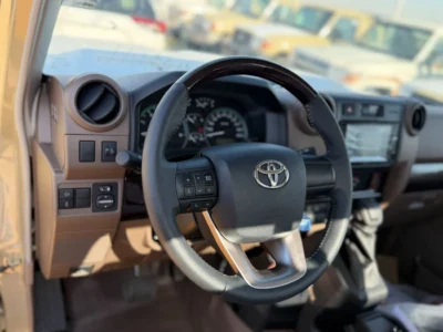 2026 Toyota Land Cruiser 2.8-liter 4-cylinder Turbo Diesel Beige Grey Pickup Truck GCC Specs