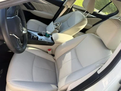 2024 Infiniti Q50 LUXE 3.0 Litres 6 Cylinders Petrol Engine White Beige Sedan GCC Specs