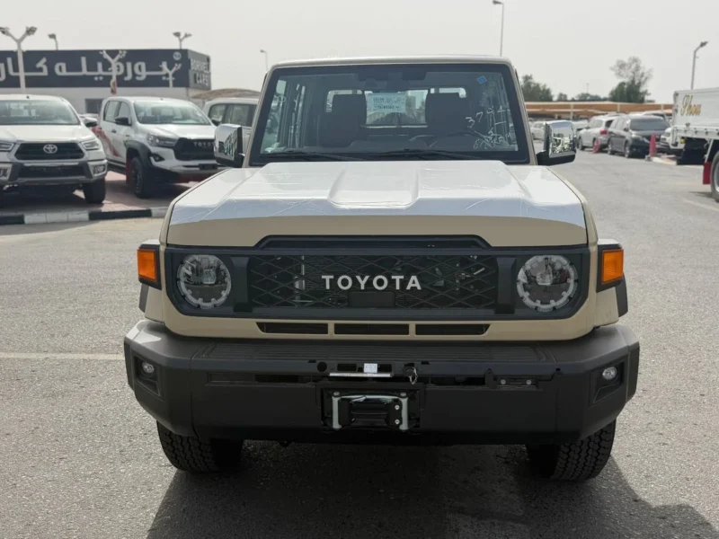 2026 Toyota Land Cruiser 4.0L V6 Double Cab Utility Beige Tan Pickup Trucks GCC Specs