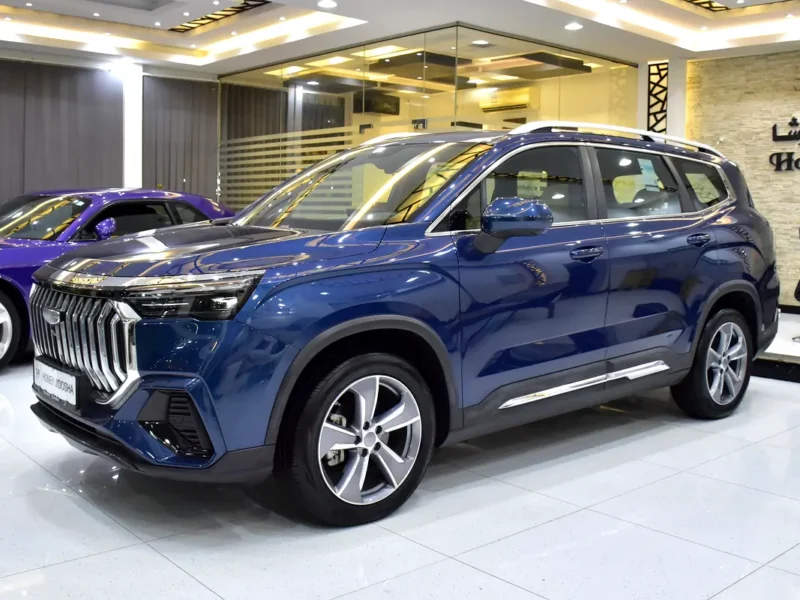 2025 Geely Okvango GF 4 Cylinders Petrol Engine Blue Beige SUV GCC Specs Automatic
