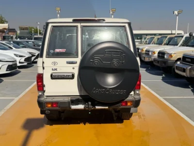 2026 Toyota Land Cruiser 76 2.8-liter 4 Cylinder Diesel White Tan SUV GCC Specs Automatic